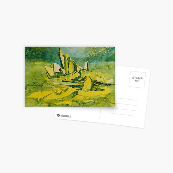 Item preview, reborn landscape designed and sold by SKETCHY & GRAPHIC.