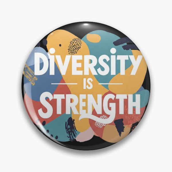 Item preview, Diversity is Strength | Empowering and Inclusive Graphic designed and sold by Tw1nsAIArt.