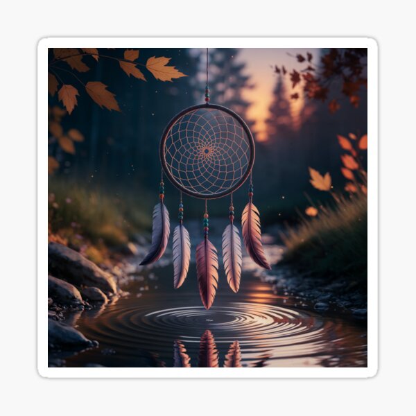 Item preview, Dreamcatcher in the wild designed and sold by Ink And Inspire.