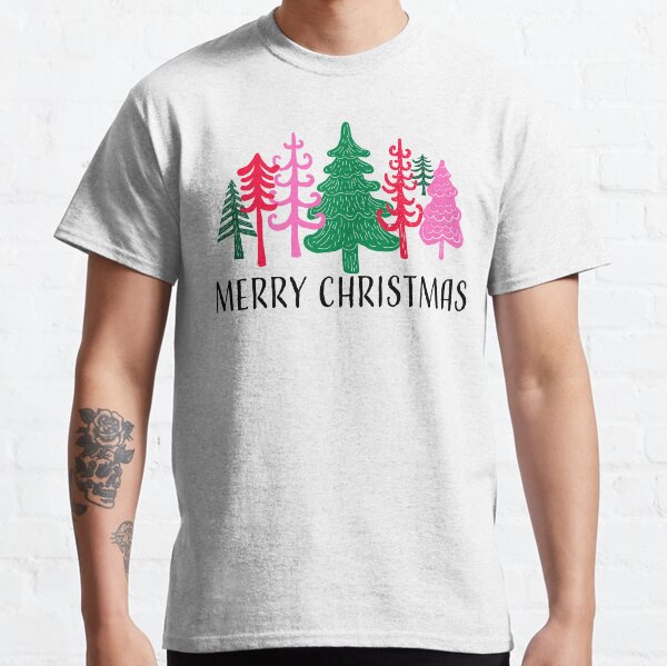 Artikel-Vorschau von Frohe Weihnachten Design mit handgezeichneten abstrakten und bunten Bäumen, designt und verkauft von Jdawnink.