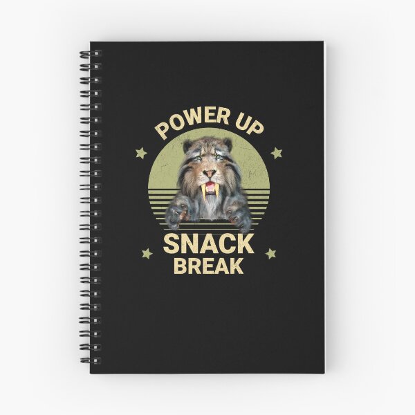 Item preview, Power Up Snack Break Sabertooth Tiger designed and sold by Vac1.