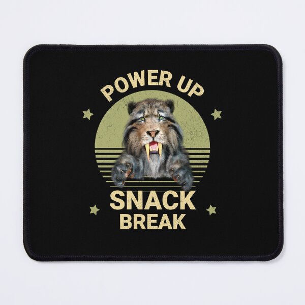 Item preview, Power Up Snack Break Sabertooth Tiger designed and sold by Vac1.