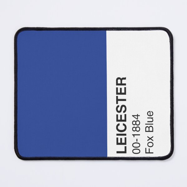 Item preview, Leicester Fox Blue Colour Swatch - Full Width designed and sold by The Colourful Game.