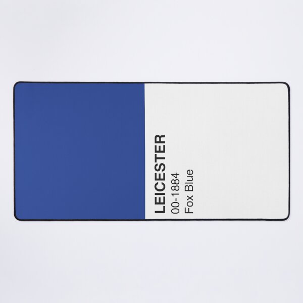 Item preview, Leicester Fox Blue Colour Swatch - Full Width designed and sold by The Colourful Game.