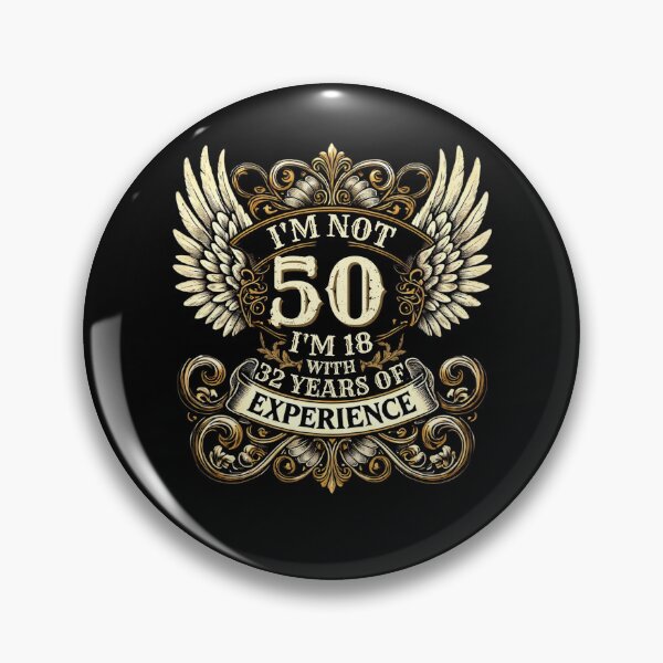 Item preview, I'm Not 50 I'm 18 With 32 Years Of Experience, 50Th Birthday designed and sold by MixedVibes Co..