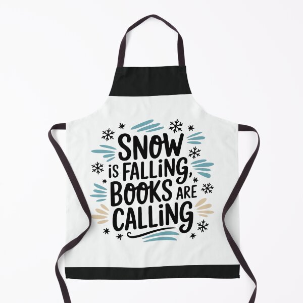 Item preview, Snow is Falling, Books are Calling – Winter is all about reading and cocooning! designed and sold by FrenchTouch77.