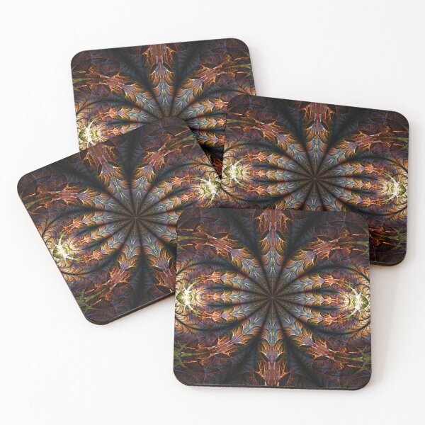 Item preview, Embered Mandala: The Fractal Tapestry of Draconic Scales designed and sold by bloorose.
