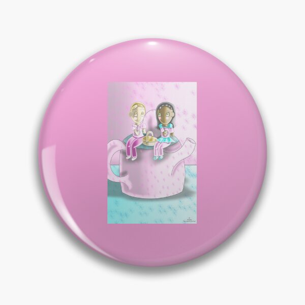 Item preview, Eating Together On A Giant Teapot designed and sold by KJH-Art-Studios.