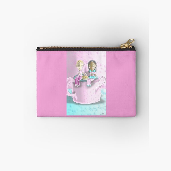 Item preview, Eating Together On A Giant Teapot designed and sold by KJH-Art-Studios.