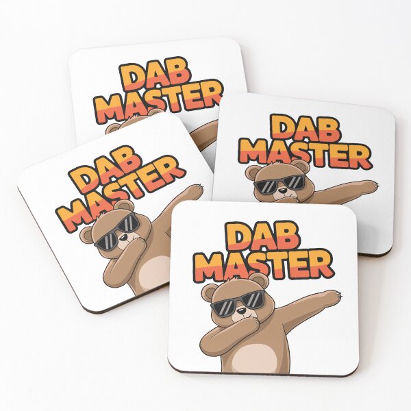 Item preview, Dab Master Cool Bear Funny Cartoon Design designed and sold by Trend Pixel Co..
