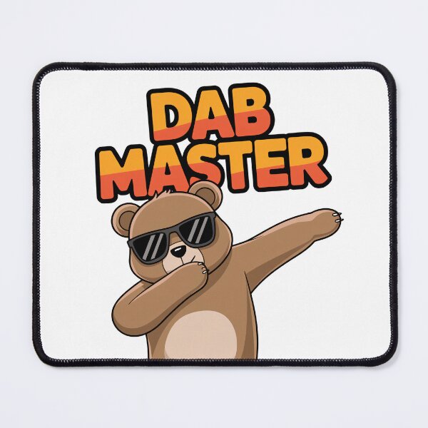 Item preview, Dab Master Cool Bear Funny Cartoon Design designed and sold by Trend Pixel Co..