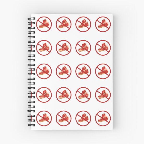 Item preview, Prohibited Meat, Steak, Sign, Vegetarian, Vegans, Red, White Signage  designed and sold by AASparksDesigns.