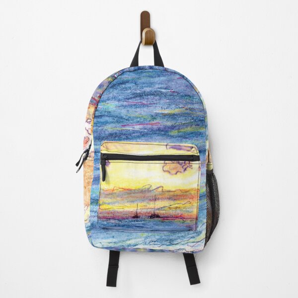 Item preview, Australian Scene - Sunset over the ocean - Denham, WA, Aus designed and sold by Anne Huth.