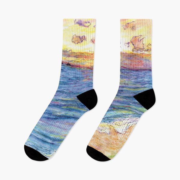 Item preview, Australian Scene - Sunset over the ocean - Denham, WA, Aus designed and sold by Anne Huth.