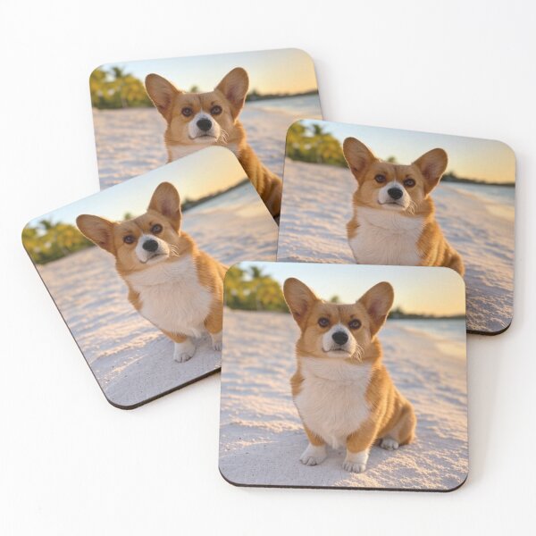 Item preview, Beached Corgi designed and sold by Corgi Headquarters .