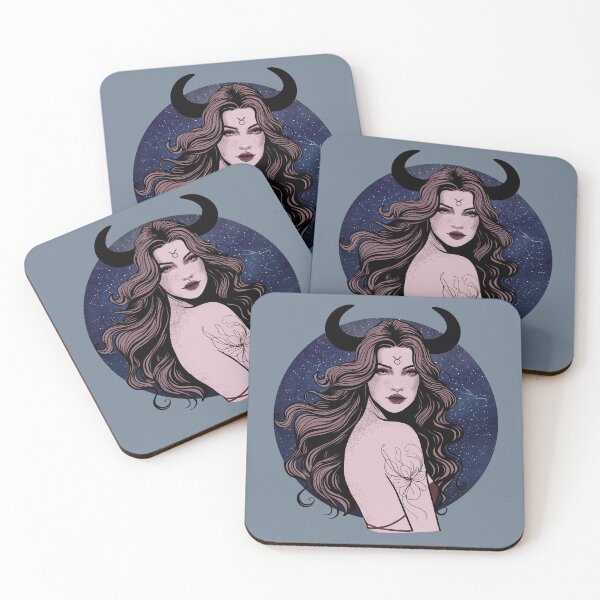 Item preview, Talia the Taurus - Slate Gray designed and sold by MaryAura.
