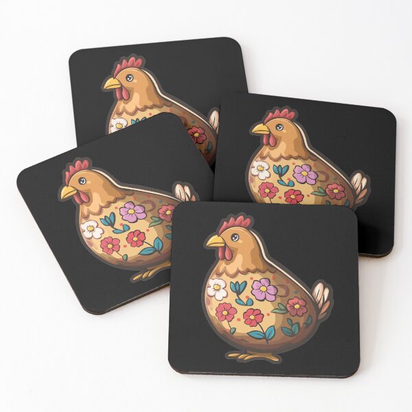 Item preview, Colorful Hen Spring Motif Easter designed and sold by titanosdesign.