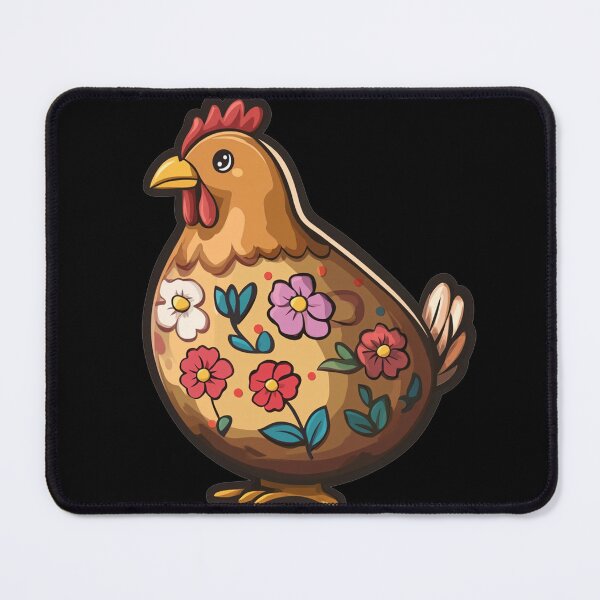 Item preview, Colorful Hen Spring Motif Easter designed and sold by titanosdesign.