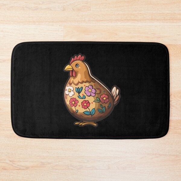 Item preview, Colorful Hen Spring Motif Easter designed and sold by titanosdesign.