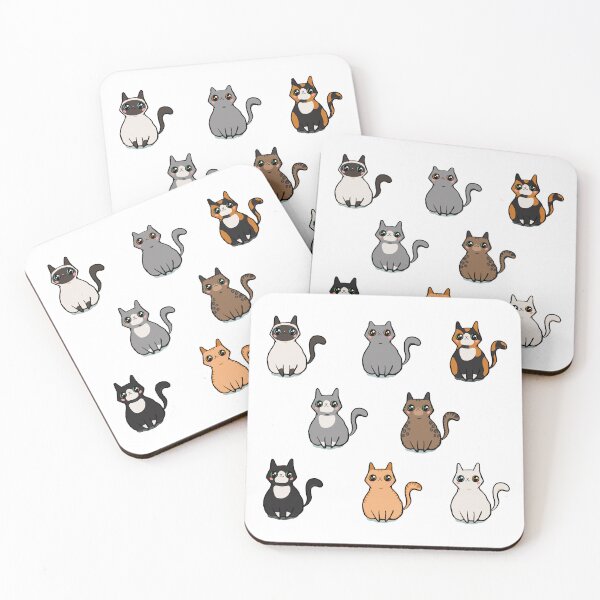 Item preview, Lots of Cat Stickers designed and sold by makell-creates.