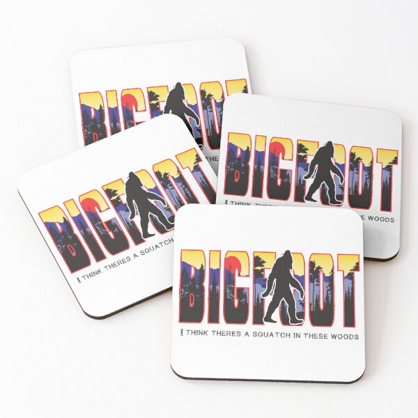 Item preview, Bigfoot Forest Design – Sasquatch Sighting Graphic designed and sold by ColorWheelDsign.