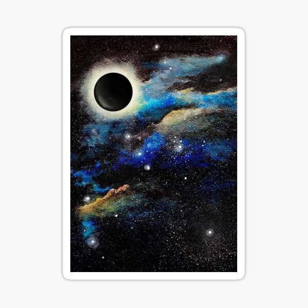 Artikel-Vorschau von Das Universum in Acryl, designt und verkauft von Caroposadart.
