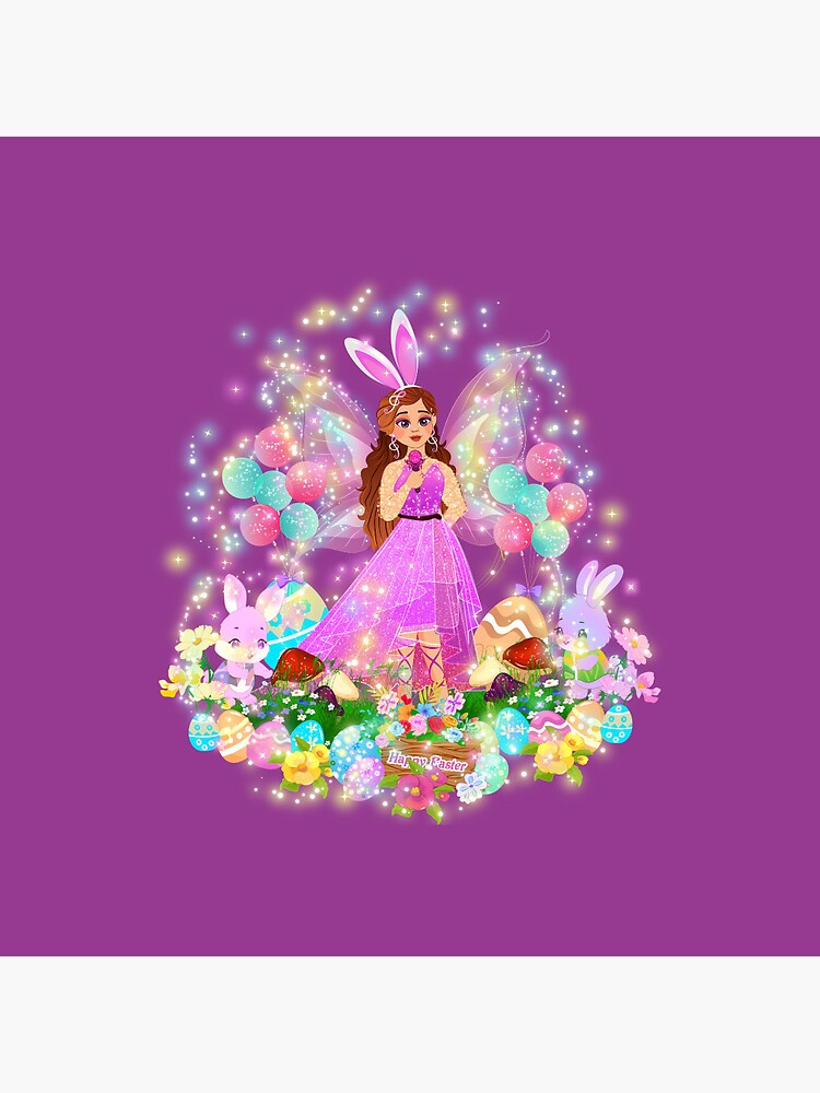 Thumbnail 3 of 3, Pin, Discover How Fairyland Celebrates Easter! designed and sold by TeelieTurner.