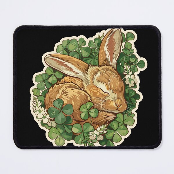 Item preview, Sleeping Rabbit In The Klee Easter Motif designed and sold by titanosdesign.