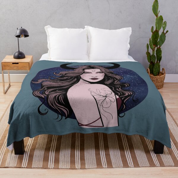 Item preview, Talia the Taurus - Stormy Blue designed and sold by MaryAura.