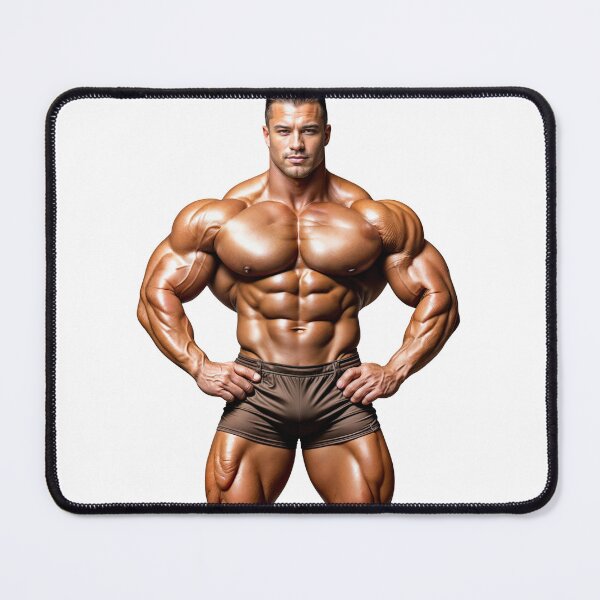 Item preview, New Series: Bodybuilder Sticker #105 designed and sold by ForeverPrintsOK.