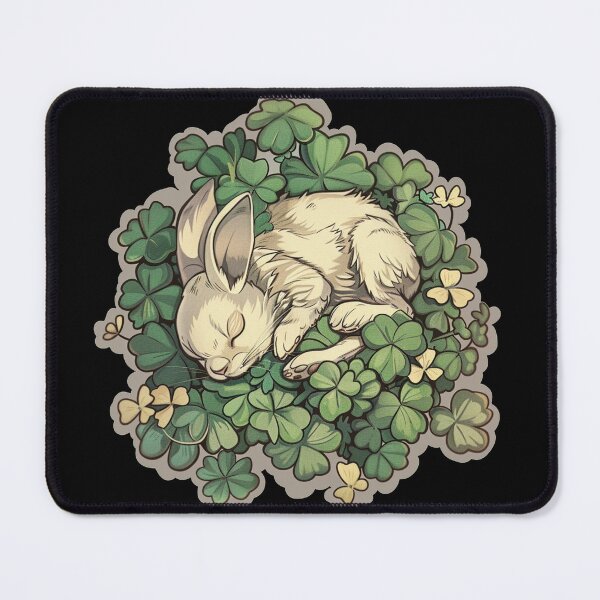 Item preview, Sleeping Rabbit In The Klee Easter Motif designed and sold by titanosdesign.