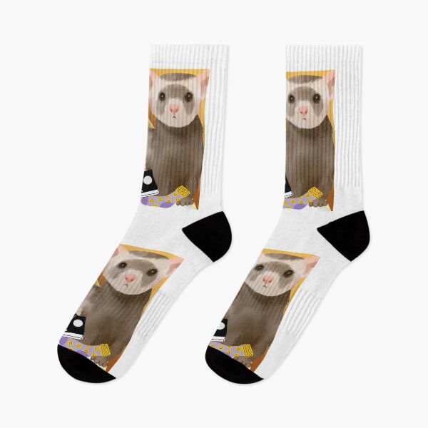 Item preview, ? Funny Ferret Mischief – Cute Pet Lover Gift ?️ designed and sold by Meowsterpiece23.