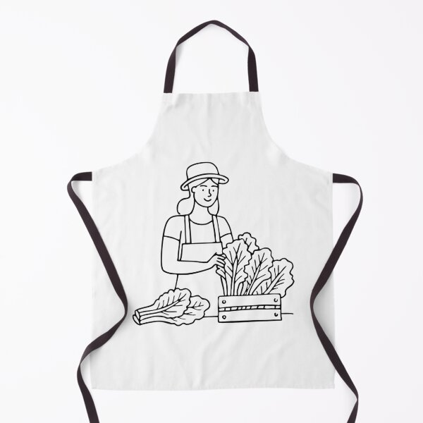 Item preview, Kale being harvested by a farmer in a vegetable garden designed and sold by rasagamastore.