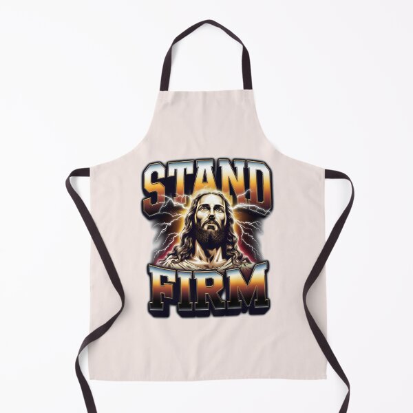 Item preview, Stand Firm – 1 Cor. 16:13 Bootleg Jesus Quotes designed and sold by KnitLuv.