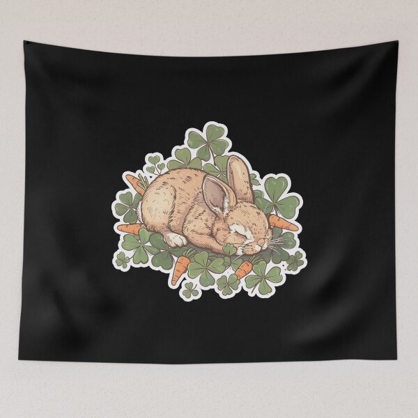 Item preview, Sleeping Rabbit Easter designed and sold by titanosdesign.