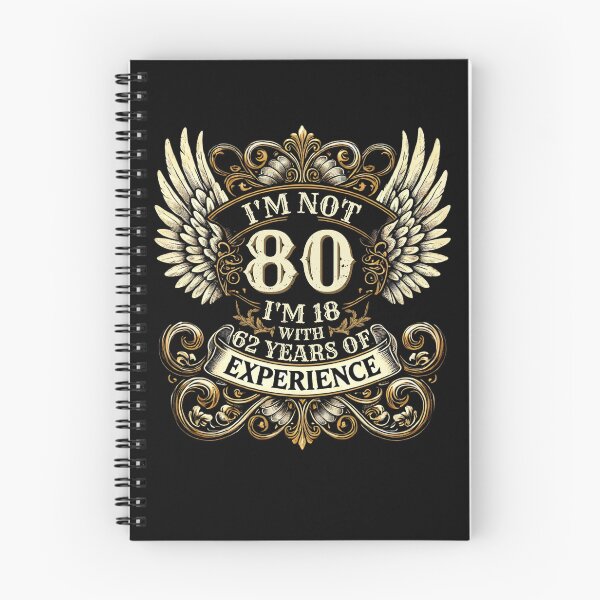 Item preview, I'm Not 80 I'm 18 With 62 Years Of Experience, 80Th Birthday designed and sold by MixedVibes Co..