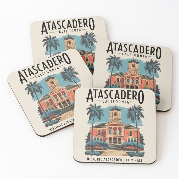 Item preview, Historic Atascadero City Hall, Atascadero California designed and sold by MoMidoStore.