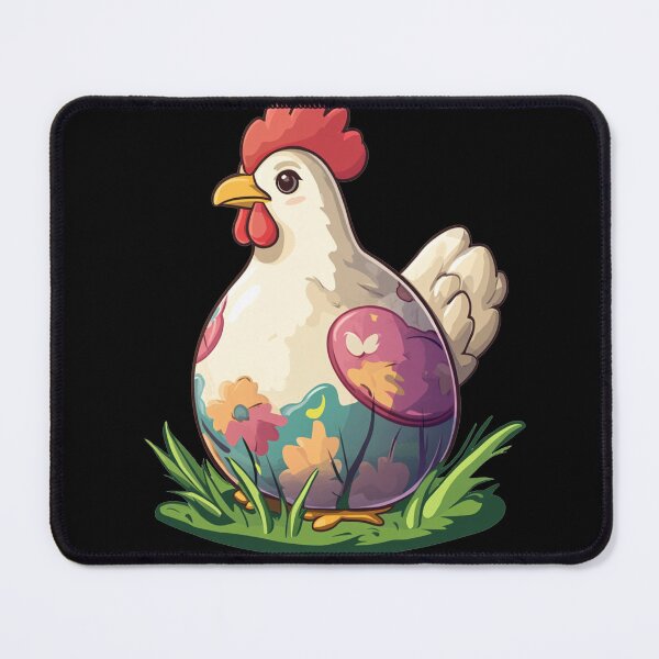 Item preview, Colorful Hen Spring Motif Easter designed and sold by titanosdesign.