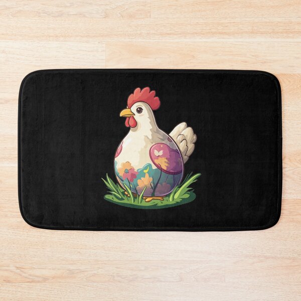 Item preview, Colorful Hen Spring Motif Easter designed and sold by titanosdesign.