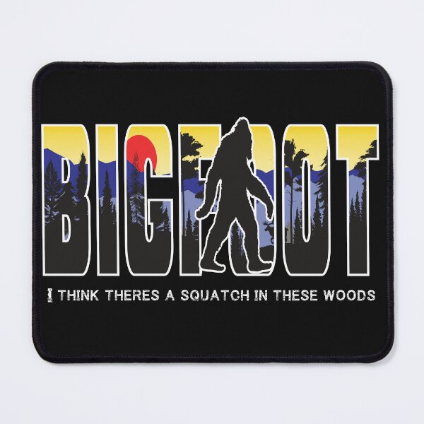 Item preview, Sasquatch Walking through the forest designed and sold by ColorWheelDsign.