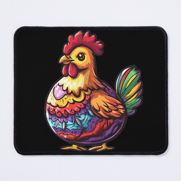 Item preview, Colorful Hen Spring Motif Easter designed and sold by titanosdesign.