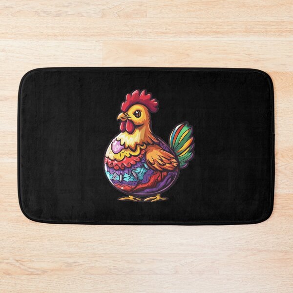Item preview, Colorful Hen Spring Motif Easter designed and sold by titanosdesign.