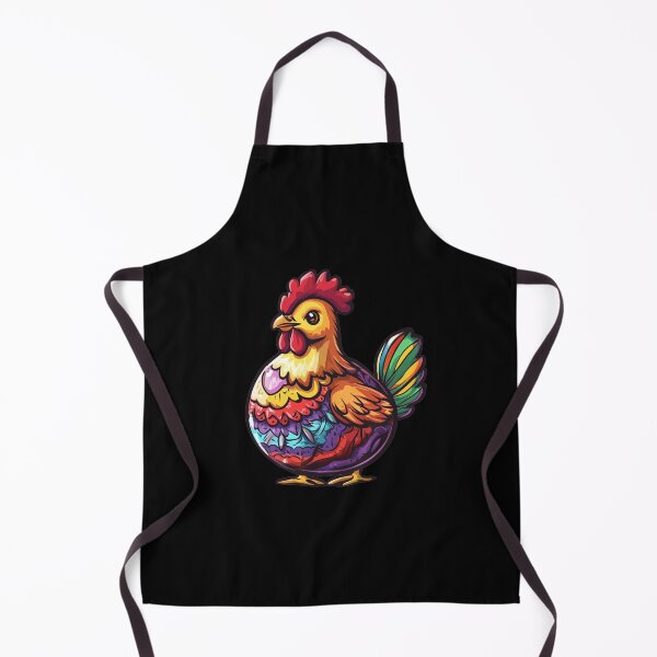 Item preview, Colorful Hen Spring Motif Easter designed and sold by titanosdesign.