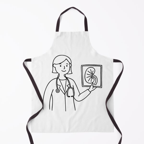Item preview, Doctor showing an X-ray image that highlights the patient's kidney designed and sold by rasagamastore.