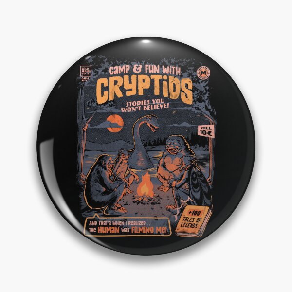 Item preview, Cryptids Camp Funny Comic Retro  designed and sold by EduEly.