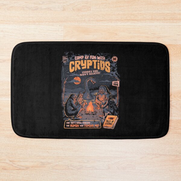 Item preview, Cryptids Camp Funny Comic Retro  designed and sold by EduEly.