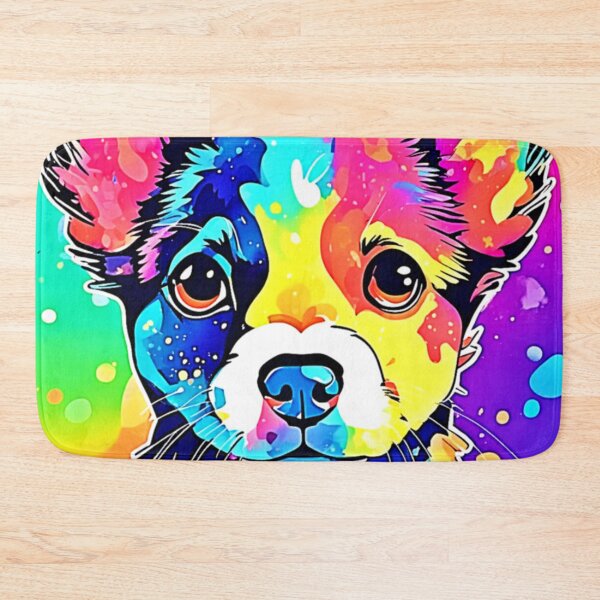 Item preview, Vivid Puppy Vibes Art Design designed and sold by Health And Fitness Posts e-Store.