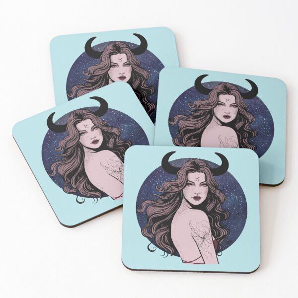 Item preview, Talia the Taurus - Powder Blue designed and sold by MaryAura.