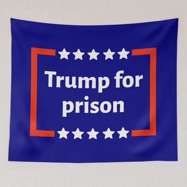 Item preview, Trump for prison  designed and sold by Rachel the Artist .