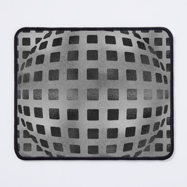 Item preview, Optical Illusion - Black ang Grey Optical Illusion Sticker - Mouse Pad Design  designed and sold by Art-by-Mist.